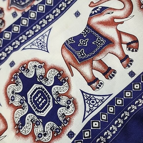 Fringed Elephant Kimono Wrap - Picture 8 of 9